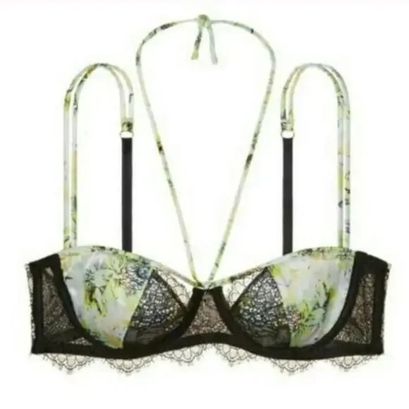Victoria's Secret Designer Collection Very Sexy Island Silk Demi Bra